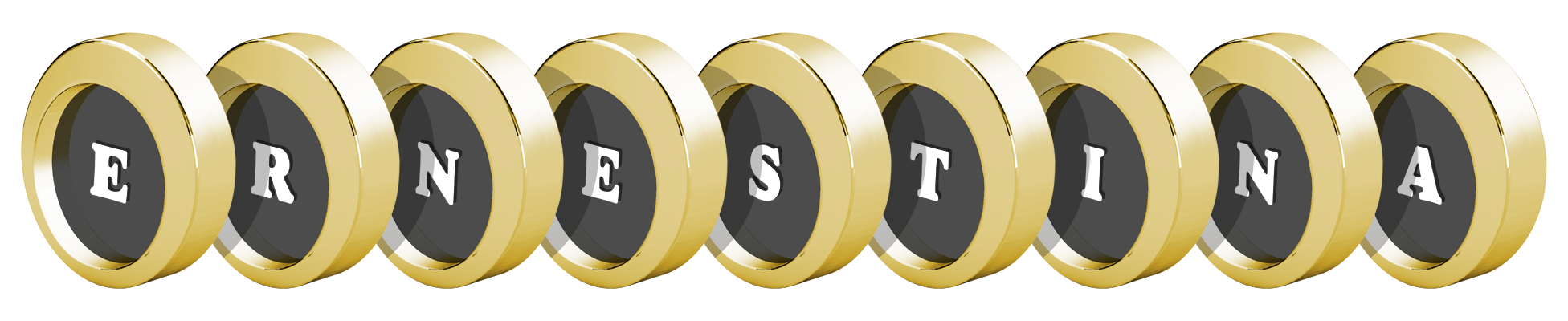Ernestina gold logo