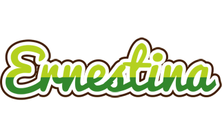 Ernestina golfing logo