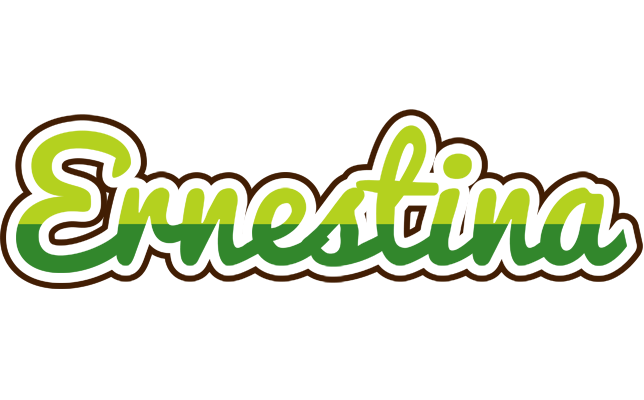 Ernestina golfing logo