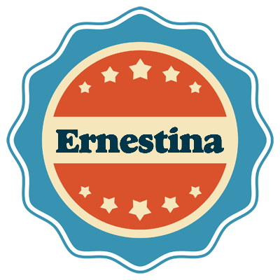 Ernestina labels logo