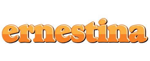 Ernestina orange logo
