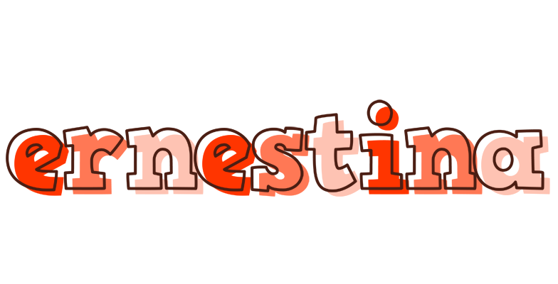 Ernestina paint logo