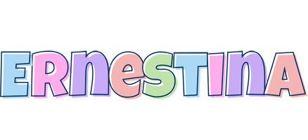 Ernestina pastel logo
