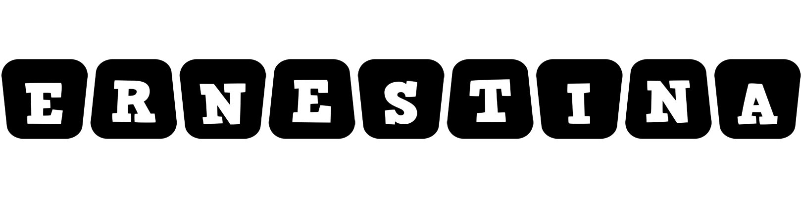 Ernestina racing logo