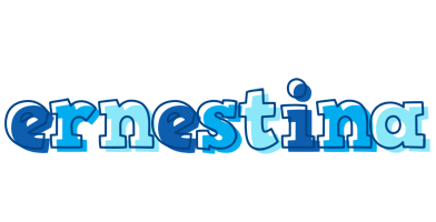Ernestina sailor logo