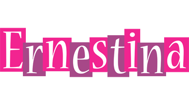 Ernestina whine logo