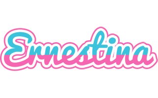 Ernestina woman logo