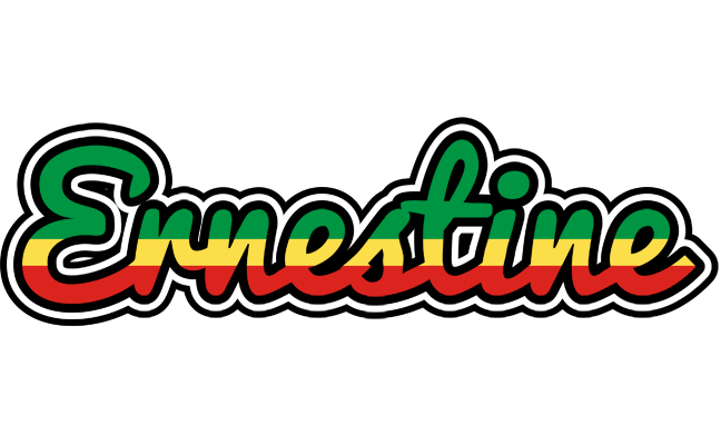 Ernestine african logo