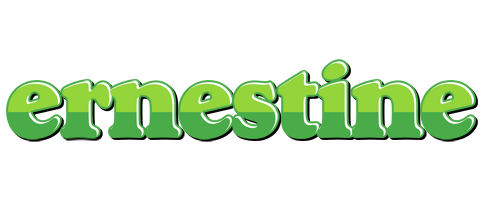 Ernestine apple logo