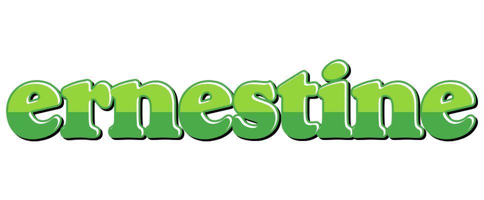 Ernestine apple logo