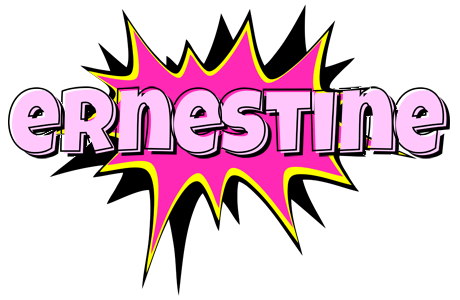 Ernestine badabing logo