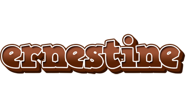 Ernestine brownie logo