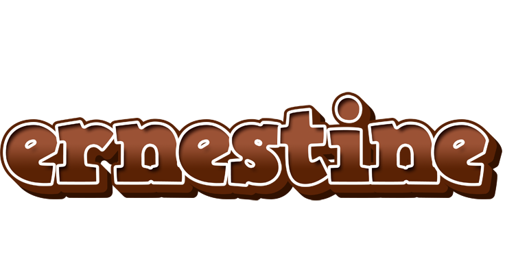 Ernestine brownie logo