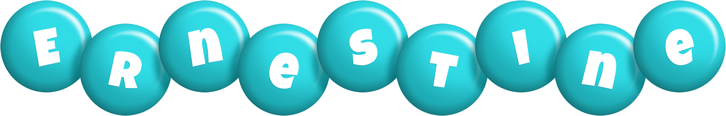 Ernestine candy-azur logo