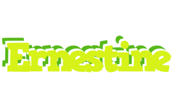 Ernestine citrus logo