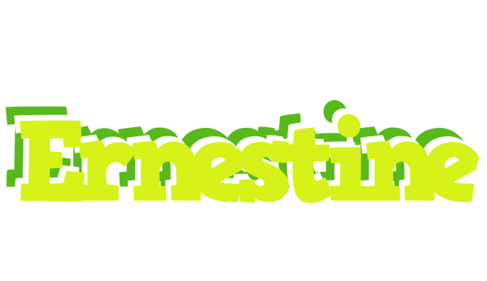 Ernestine citrus logo