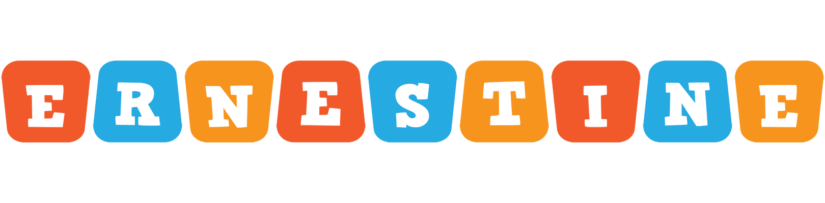 Ernestine comics logo