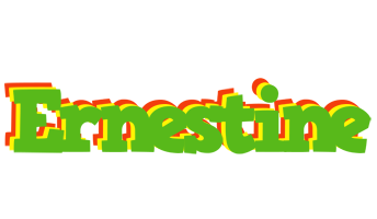 Ernestine crocodile logo