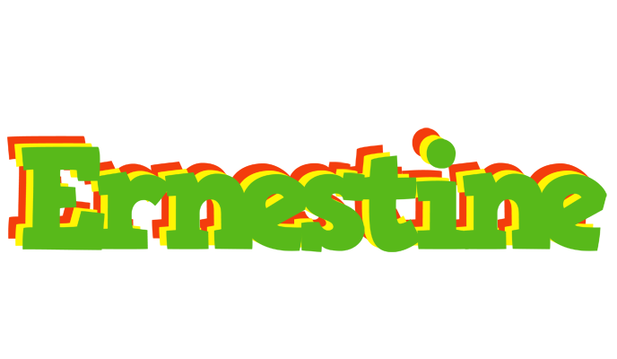Ernestine crocodile logo
