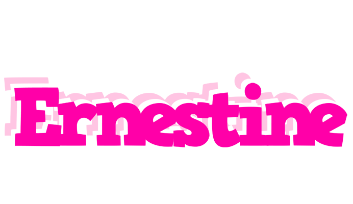 Ernestine dancing logo