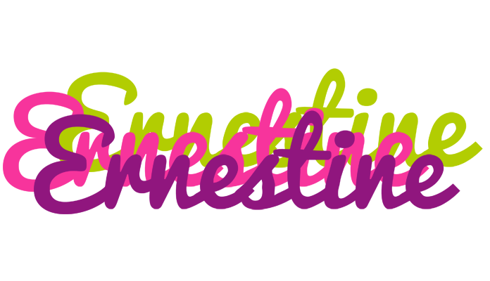 Ernestine flowers logo