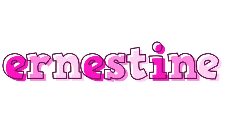 Ernestine hello logo