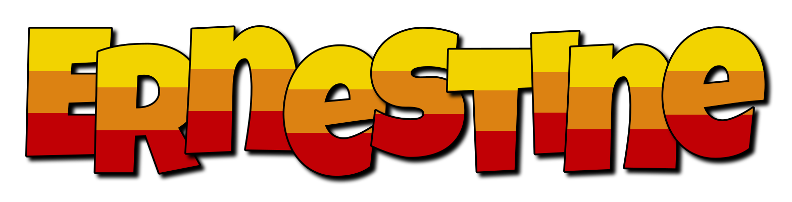 Ernestine jungle logo