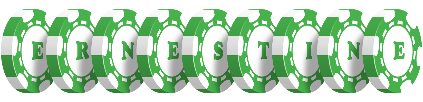 Ernestine kicker logo