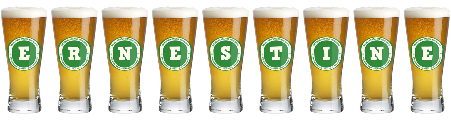 Ernestine lager logo