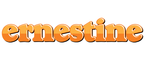 Ernestine orange logo