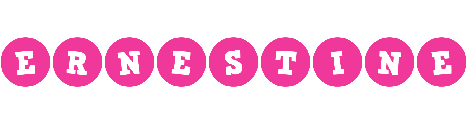 Ernestine poker logo