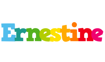 Ernestine rainbows logo