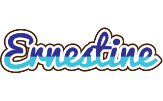 Ernestine raining logo