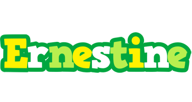 Ernestine soccer logo