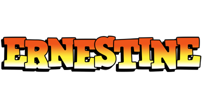 Ernestine sunset logo