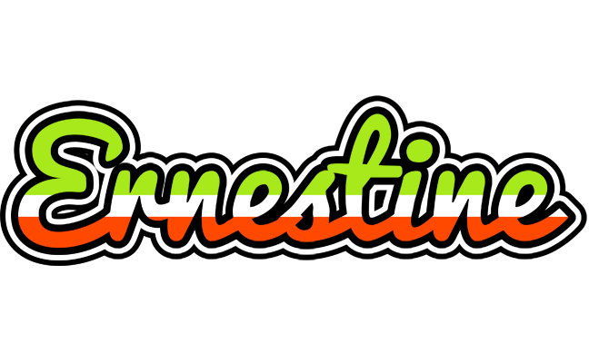 Ernestine superfun logo