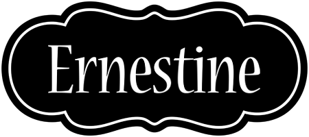 Ernestine welcome logo