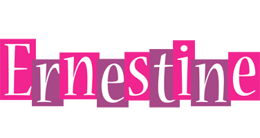 Ernestine whine logo