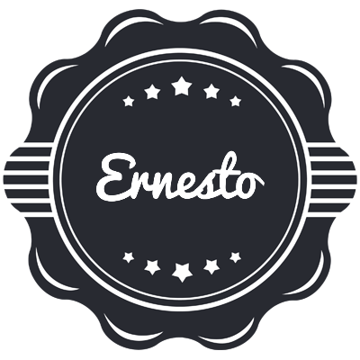 Ernesto badge logo