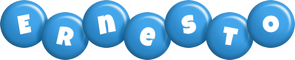 Ernesto candy-blue logo
