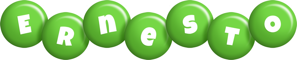 Ernesto candy-green logo