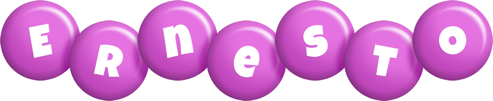 Ernesto candy-purple logo