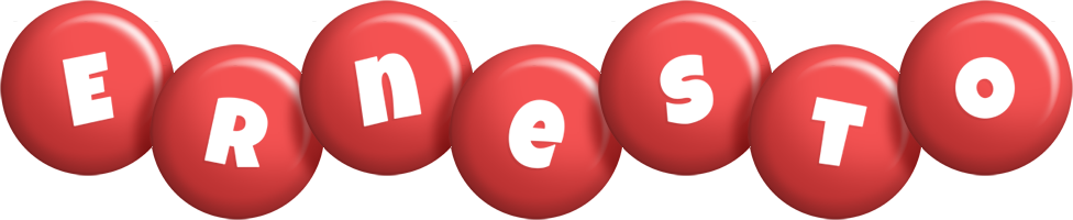 Ernesto candy-red logo