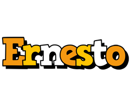 Ernesto cartoon logo