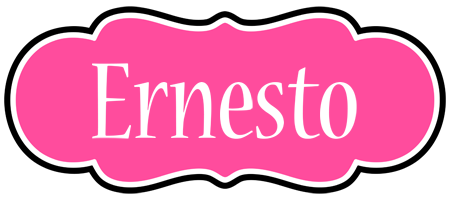 Ernesto invitation logo