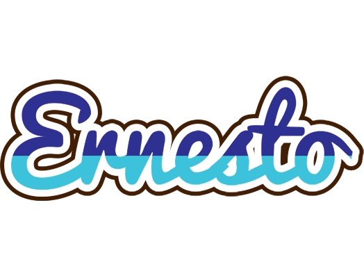 Ernesto raining logo