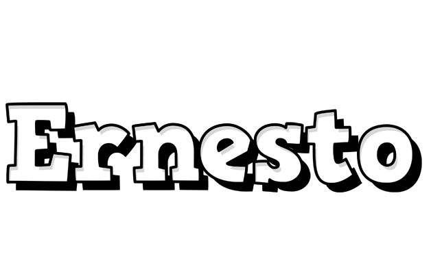 Ernesto snowing logo