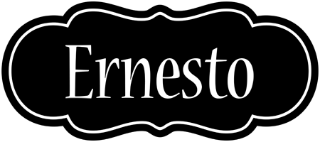Ernesto welcome logo