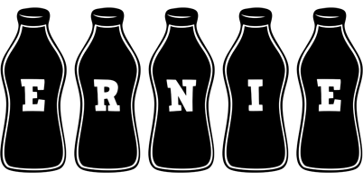 Ernie bottle logo