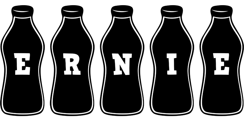 Ernie bottle logo
